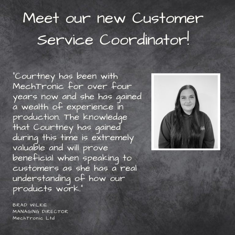 Meet Courtney our Customer Service Coordinator
